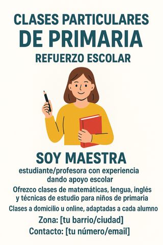 CLASES PARTICULARES DE APOYO