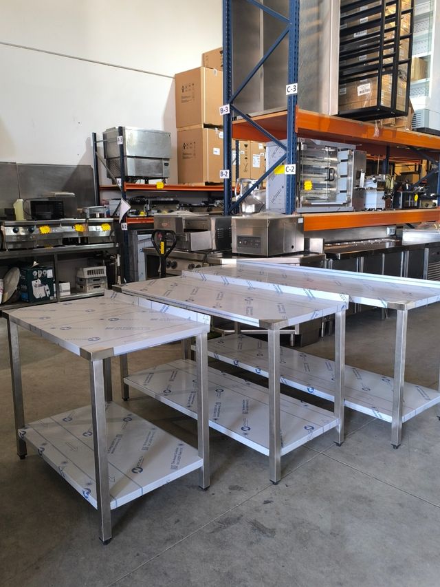 Mesas de Acero Inoxidable