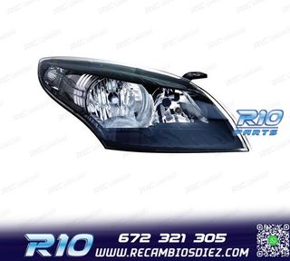 FARO DCH PARA RENAULT MEGANE III 12-14 FONDO NEGRO
