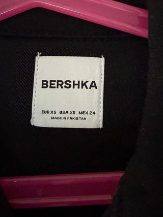 Mono vaquero Bershka negro