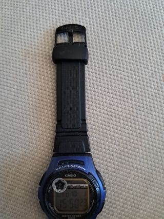 Reloj Casio Digital Azul y Negro