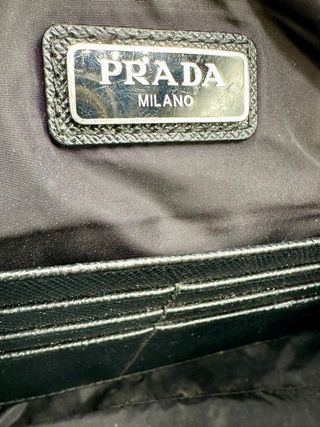 Bolso de mano Prada negro