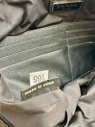 Bolso de mano Prada negro