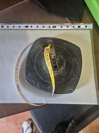 Cinta métrica de fibra de vidrio 30m