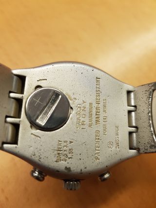 Swatch Chrono alluminio Swiss Made