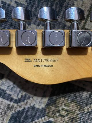 Fender Telecaster MN 2017 Sunburst