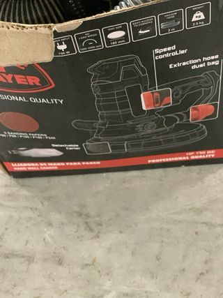 Lijadora de mano STAYER HP 750 BE