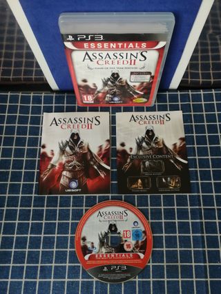 PS3 ASSASSINS CREED 2 ORIGINAL COMPLETO 