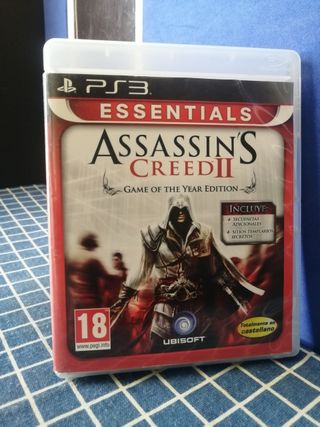 PS3 ASSASSINS CREED 2 ORIGINAL COMPLETO 