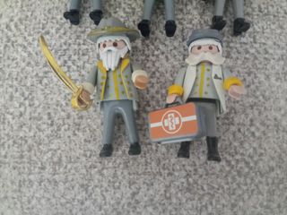 8 Figuras soldados sudistas confederados custom