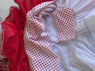 Traje Flamenca Niña Maricruz Lunares Rojo