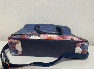 Bolso de mano y hombro estampado floral