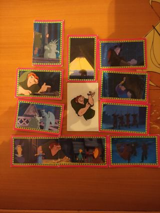 Colección Cromos El Jorobado de Notre Dame