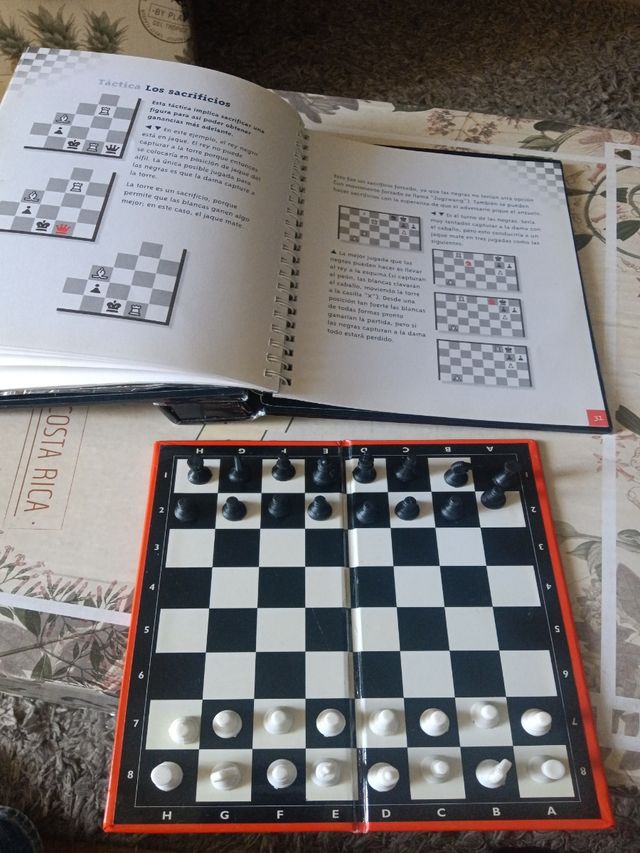 Scacchi magnetici con libretto di istruzioni