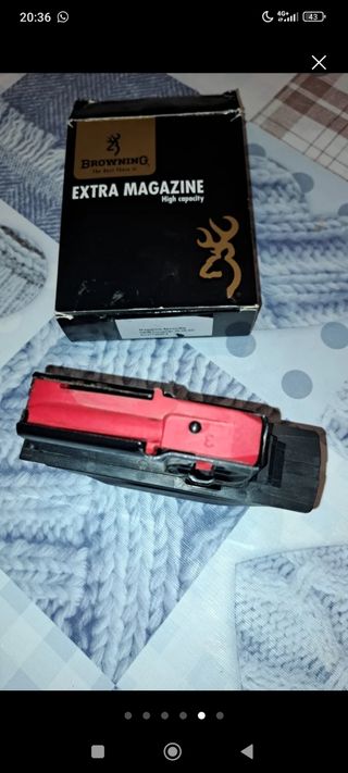 Cargador Browning 10 balas calibre 30-06