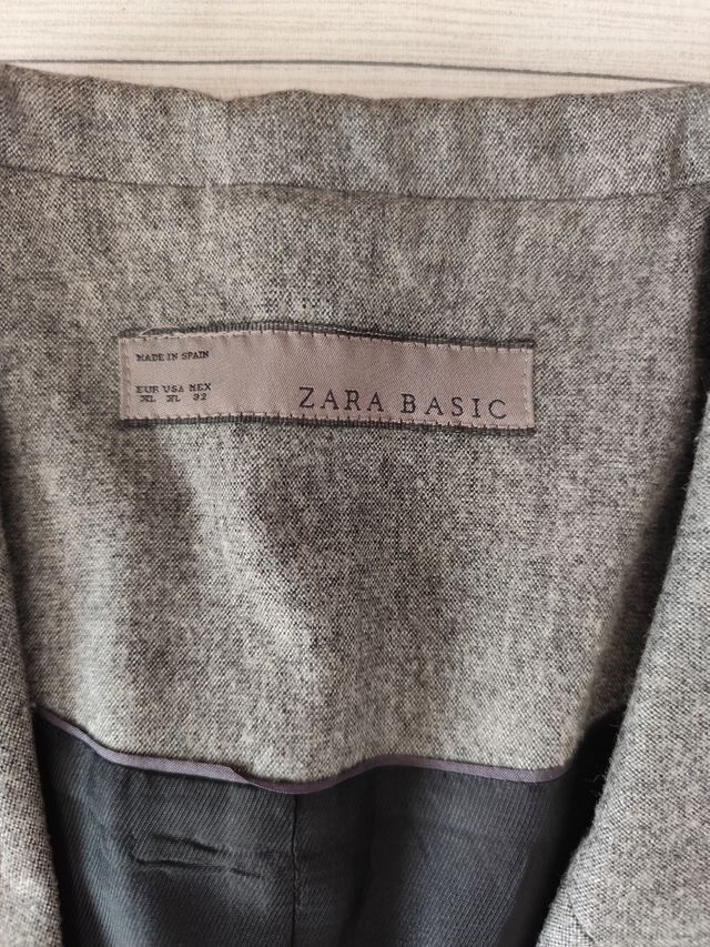 Blazer gris Zara coderas