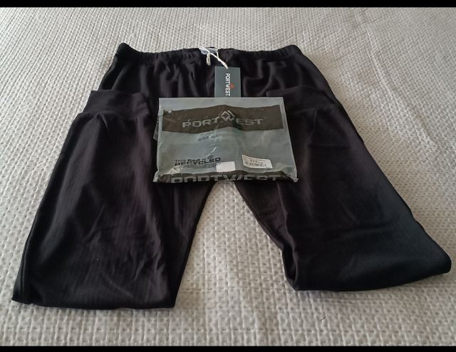 Pantalón térmico Portwest XXL Negro