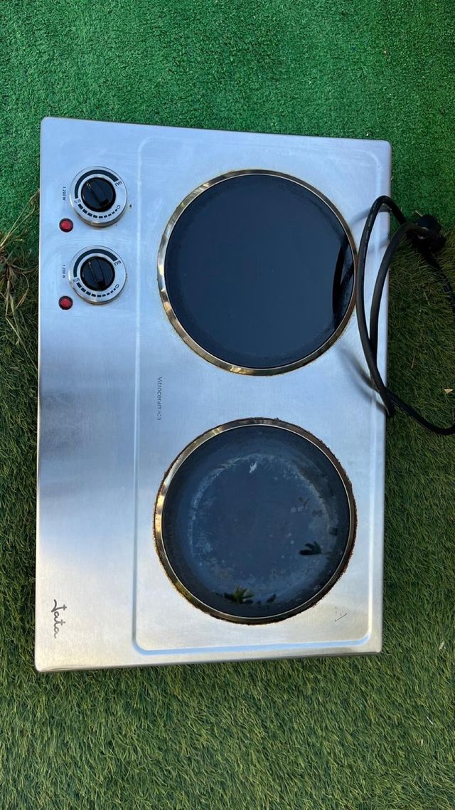 Vitrocerámica Jata 2 fuegos