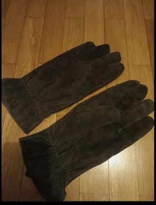 Guantes de piel hombre 