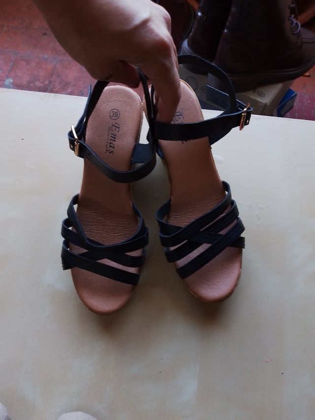Sandalias Emas Tacon Talla 39