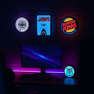 Cajas de luz decorativas personalizadas