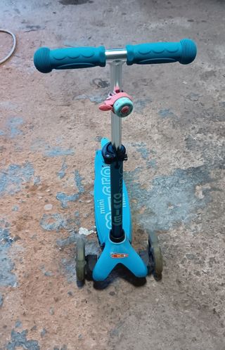 Patinete infantil Micro azul