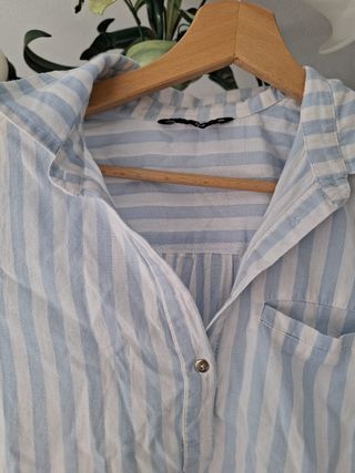 Camisa Rayas Mujer Talla M