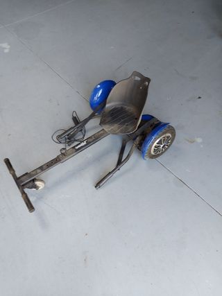 Hoverboard Azul con Asiento