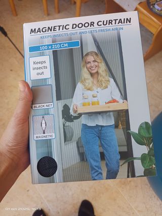 Cortina Magnética Puerta Mosquitera 100x210cm
