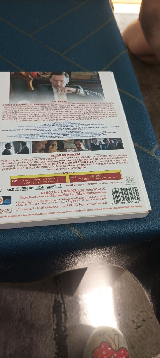 DVD Adolfo Suárez El Presidente Serie Completa