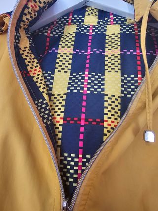 Chubasquero reversible mujer