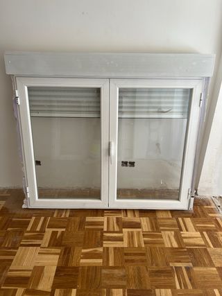 Ventana aluminio doble cristal