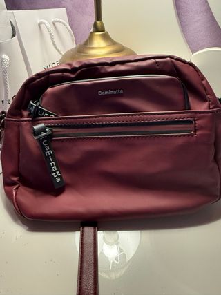 Bolso Caminatta impermeable burdeos