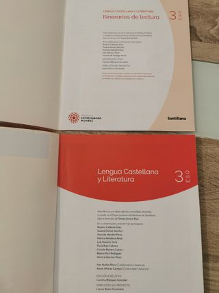 3ESO LENGUA Y LITERATURA CM SANTILLANA