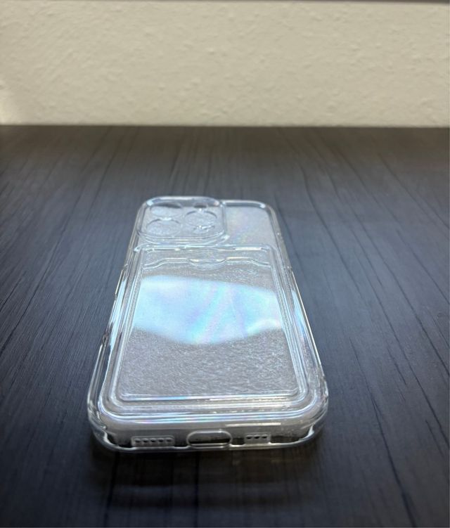 Funda iPhone 16 Pro con bolsillo para tarjetas