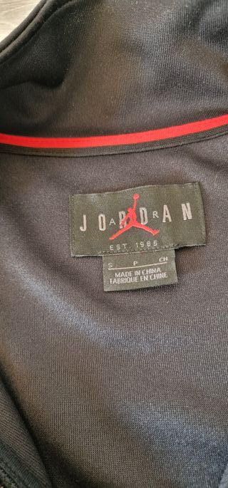 SUDADERA CON CREMALLERA JORDAN ORIGINAL 