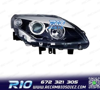 FARO DCH PARA RENAULT LAGUNA III 11- FONDO NEGRO
