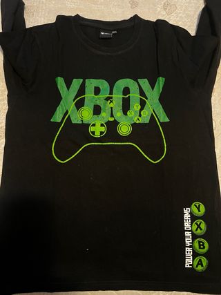 Maglia Xbox ragazzo nera