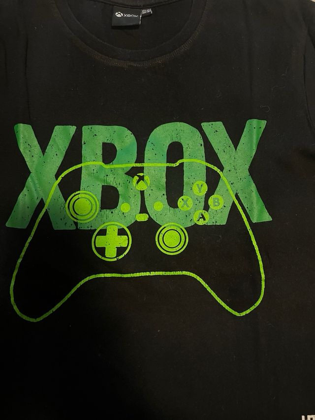 Maglia Xbox ragazzo nera