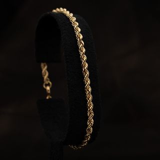 Pulsera “salomónica” Oro amarillo de 18 KT