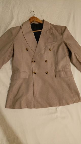 Traje de hombre beige