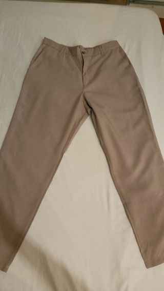 Traje de hombre beige