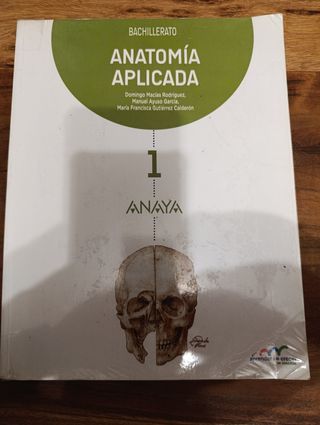 Libro 1 Bachillerato Anatomía Aplicada Anaya 