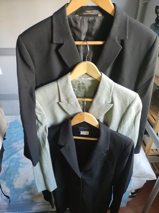 3 Chaquetas de Traje Mujer Talla M-L