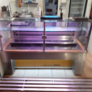 Balanza y caja congelador comerciial hostelería...