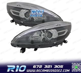 FAROS RENAULT SCENIC III 12-16 FONDO NEGRO