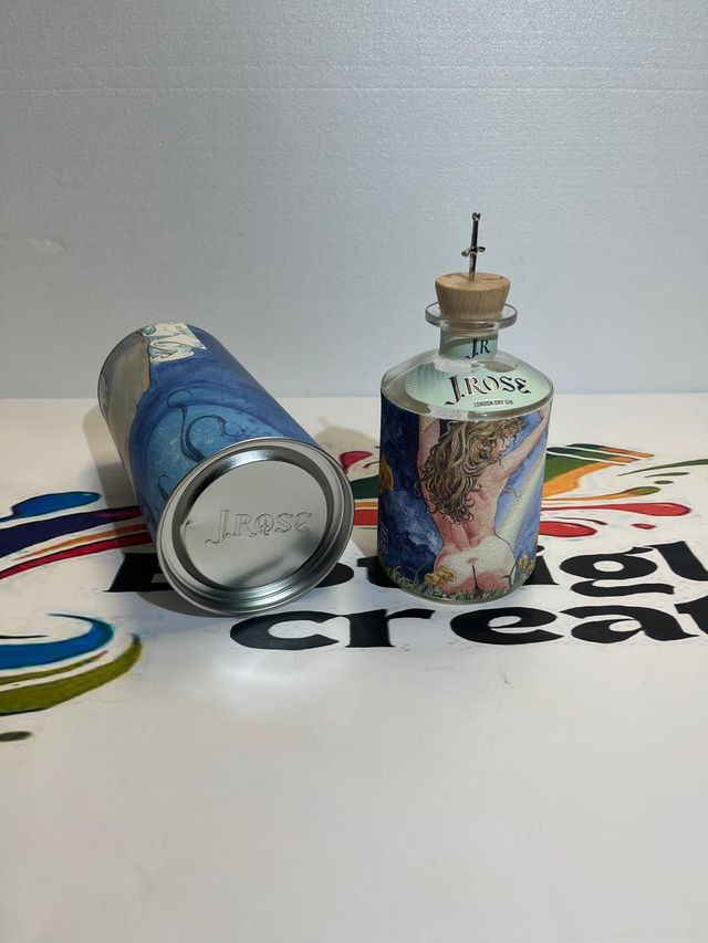 Jrose bottiglia vuota con scatola originale