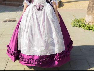 Falda Fallera Morada