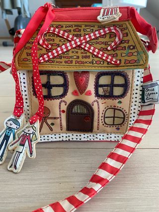 Bolso bandolera casa de jengibre