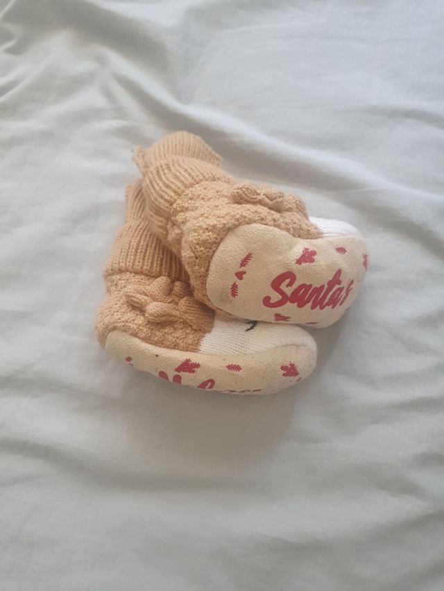 Zapateros Navidad Bebé Reno